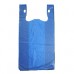 Plastic bag / Blue color